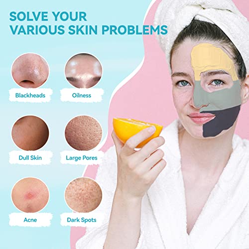Turmeric & Dead Sea Clay Facial Mask Set