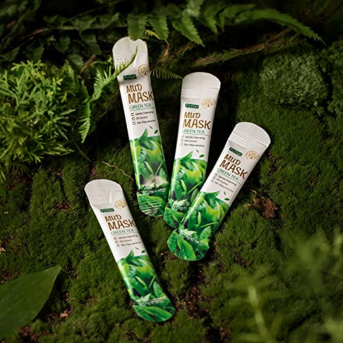 10 PCS Green Tea Detoxifying Clay Masks
