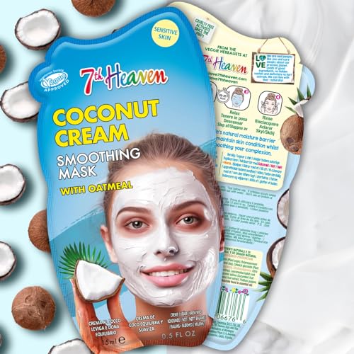 Coconut Cream Oatmeal Mud Mask - Pack of 6
