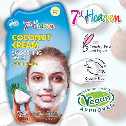 Coconut Cream Oatmeal Mud Mask - Pack of 6