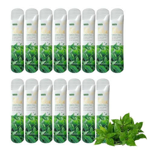 15 PCS Green Tea Clay Mud Face Masks