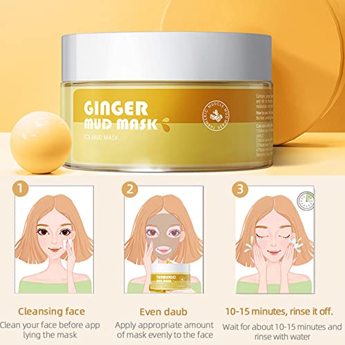 Turmeric Vitamin C Clay Mask for Skincare