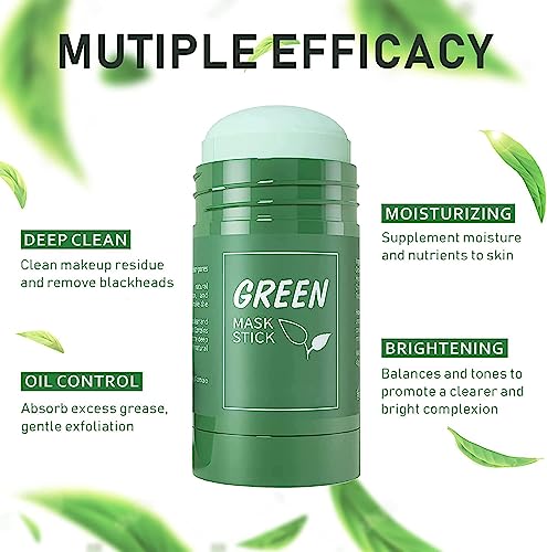 Green Tea Mask Stick Set for Deep Cleansing