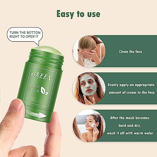 Green Tea Mask Stick Set for Deep Cleansing