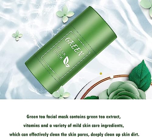 Green Tea Mask Stick Set for Deep Cleansing