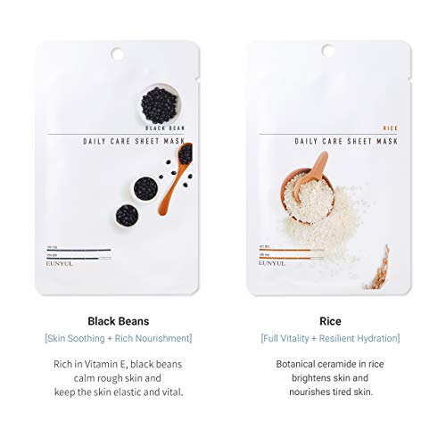 EUNYUL 12-Type Hydrating Daily Face Mask Pack