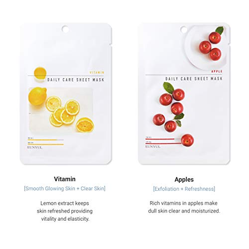 EUNYUL 12-Type Hydrating Daily Face Mask Pack