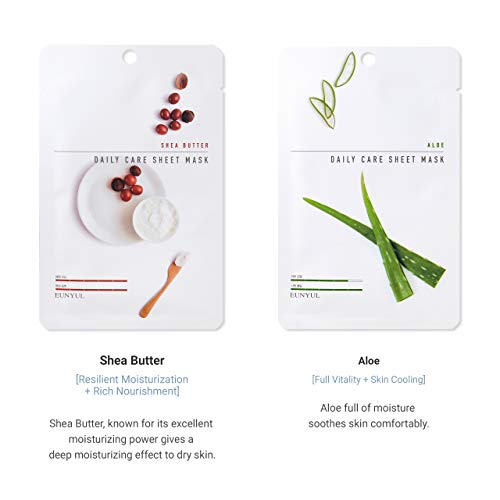 EUNYUL 12-Type Hydrating Daily Face Mask Pack