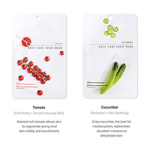 EUNYUL 12-Type Hydrating Daily Face Mask Pack