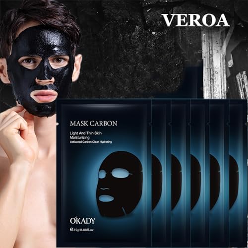 Veroa 6-Pack Activated Carbon Men’s Face Mask