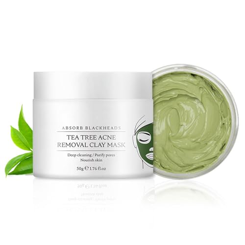 Tea Tree Acne Clay Mask - Deep Cleansing Mud