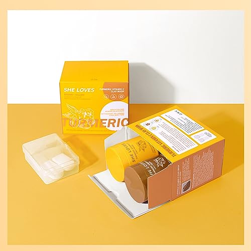 Two-Tone Turmeric Kaolin Mud Mask Set