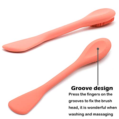 Silicone Face Mask Brush for Gentle Exfoliation