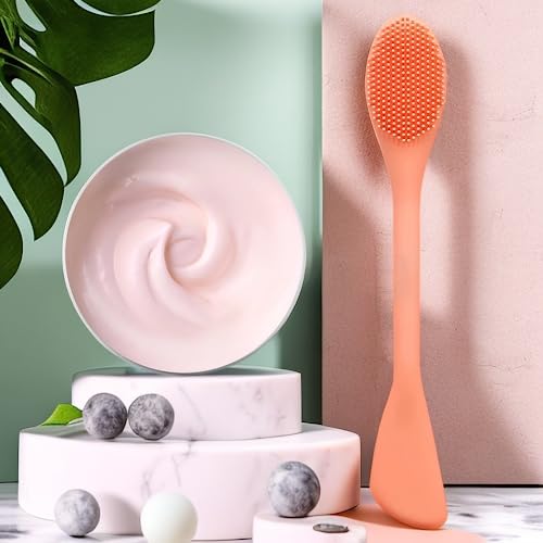 Silicone Face Mask Brush for Gentle Exfoliation