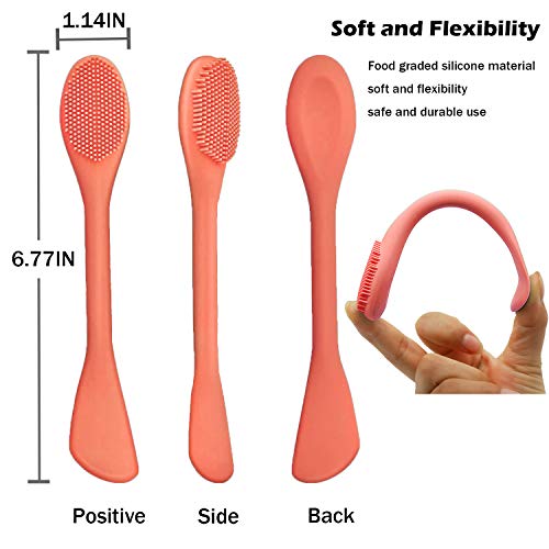 Silicone Face Mask Brush for Gentle Exfoliation