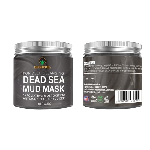 Dead Sea Mud Mask - Natural & Vegan 230g