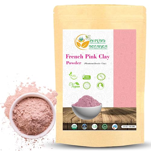 Herbs Botanica French Pink Rose Clay Mask Powder