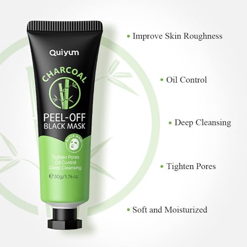 Charcoal Peel-Off Mask for Deep Pore Cleansing
