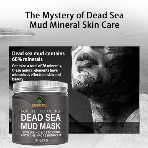 Dead Sea Mud Mask - Natural & Vegan 230g