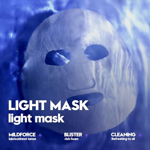 6-Pack Men's Refreshing Oil Control Face Masks