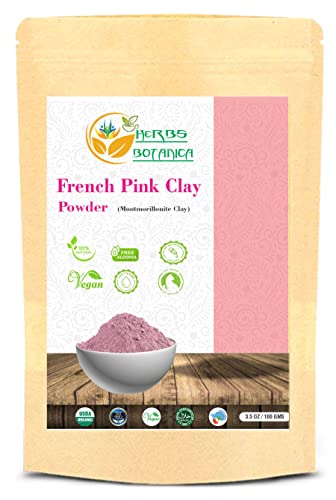 Herbs Botanica French Pink Rose Clay Mask Powder