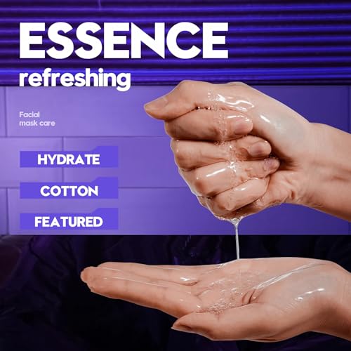 6-Pack Men's Refreshing Oil Control Face Masks