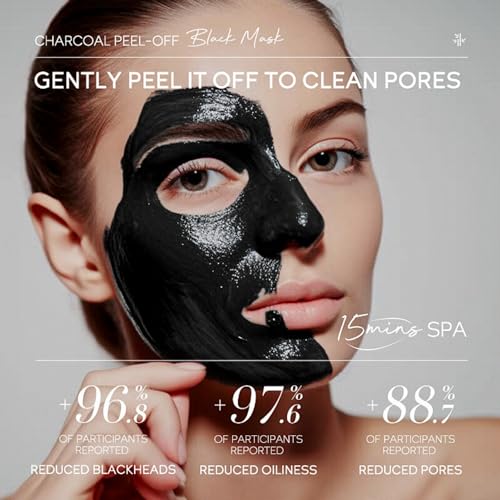Charcoal Peel-Off Mask for Deep Pore Cleansing
