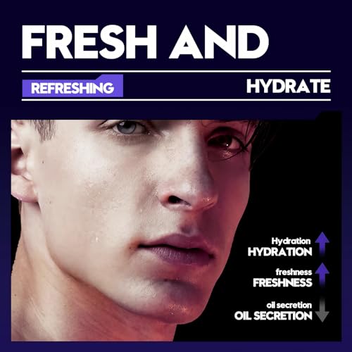 6-Pack Men's Refreshing Oil Control Face Masks