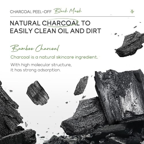 Charcoal Peel-Off Mask for Deep Pore Cleansing