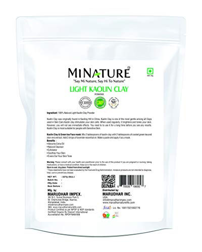 Mi Nature Light Kaolin Clay Powder | 227g