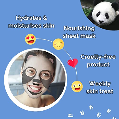 Panda Face Sheet Mask: Hydrate & Moisturize Skin