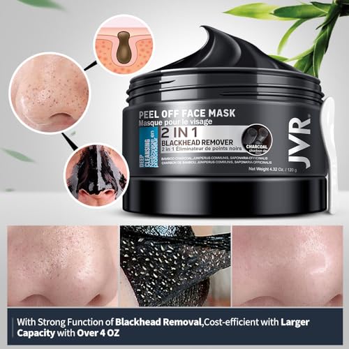 JVR Bamboo Charcoal Mud Mask for Men