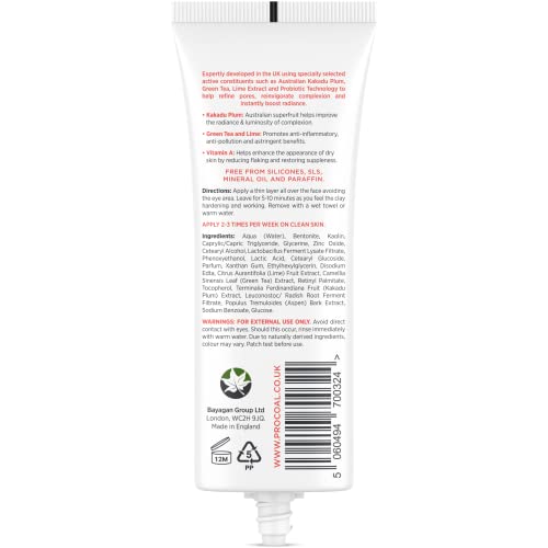 Procoal Australian Pink Clay Face Mask - Pore Refining