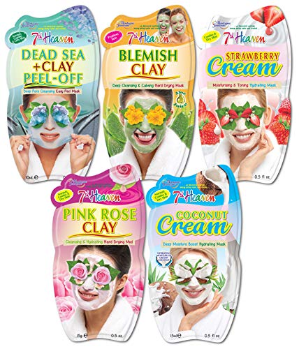 Hydrating Face Mask Pack: Dead Sea Clay, Blemish Clay