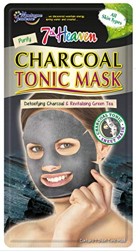 Charcoal Mud Mask with Green Tea & Aloe Vera