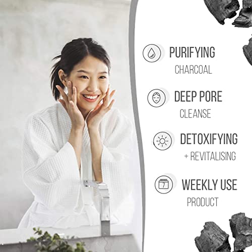 Charcoal Mud Mask with Green Tea & Aloe Vera