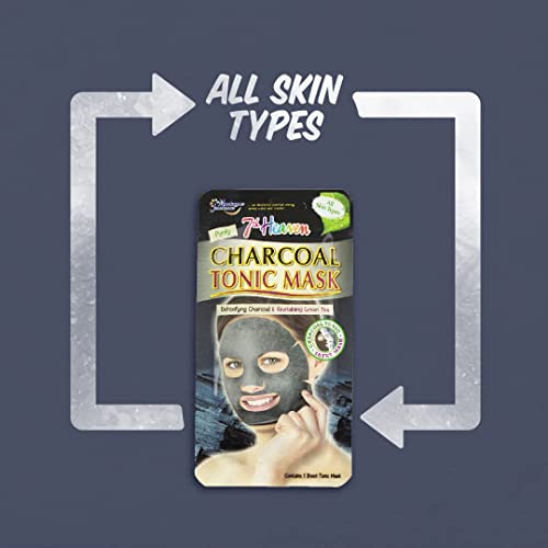 Charcoal Mud Mask with Green Tea & Aloe Vera