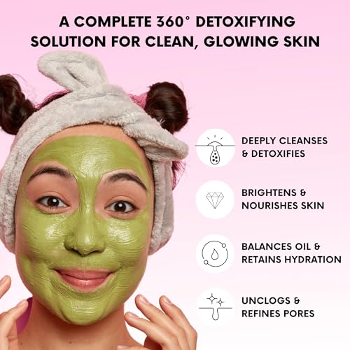 Turmeric Clay Mask Set - Deep Cleansing & Brightening