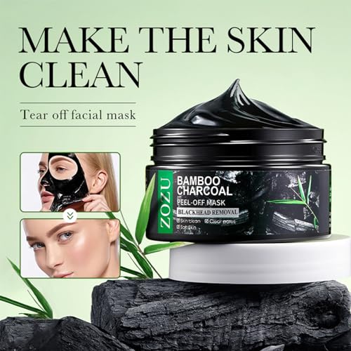 Bamboo Charcoal Blackhead Remover Mud Mask