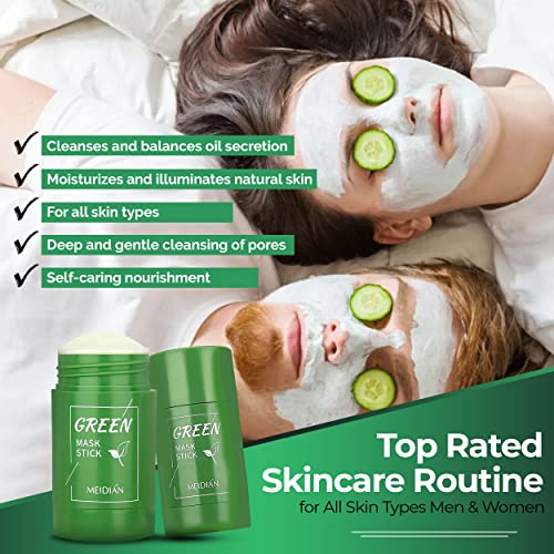 MEIDIAN Green Tea Stick Mud Mask for All Skin Types