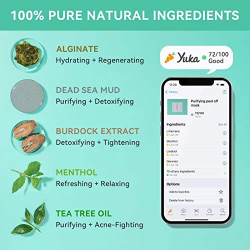 Professional Alginate Mud Mask with Tea Tree Oil