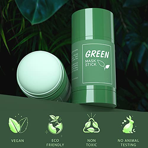 Purifying Green Tea Face Mask Stick: Deep Cleansing