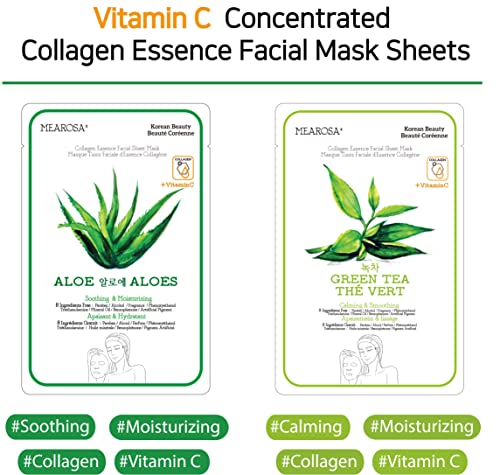 MEAROSA Vitamin C Collagen Firming Facial Sheet Mask