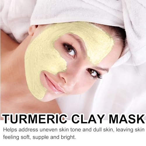 Turmeric Clay Facial Mask, Anti-Aging, Vitamin C