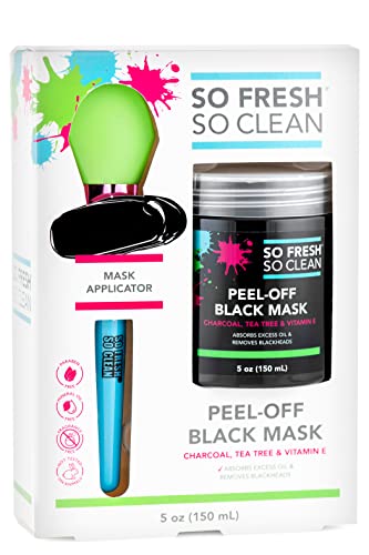 Charcoal Peel-Off Mask with Applicator - 5 oz