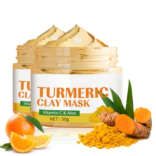 Organic Turmeric Mud Mask with Vitamin C