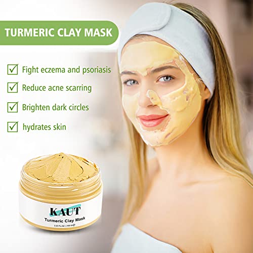 Organic Turmeric Mud Mask for Acne Control