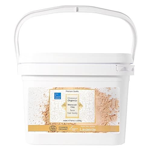 Organic Moroccan Mud Mask for Skin & Hair - 2000g