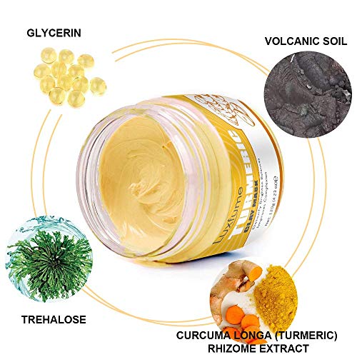 Natural Turmeric Clay Mask - Brightening Mud Masque