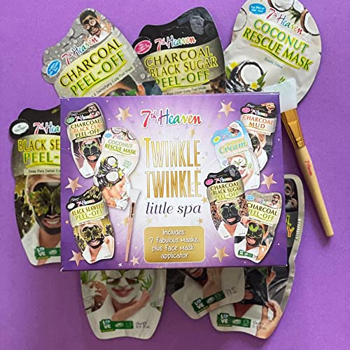 7th Heaven Spa Skincare Set - 7x Mud Masks